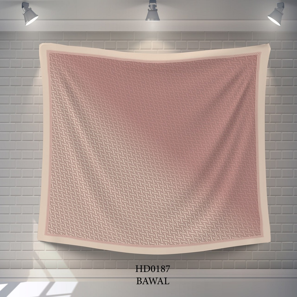 Tudung Bawal (Square Hijab) in HD0187