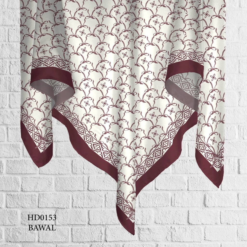 Tudung Bawal (Square Hijab) in HD0153